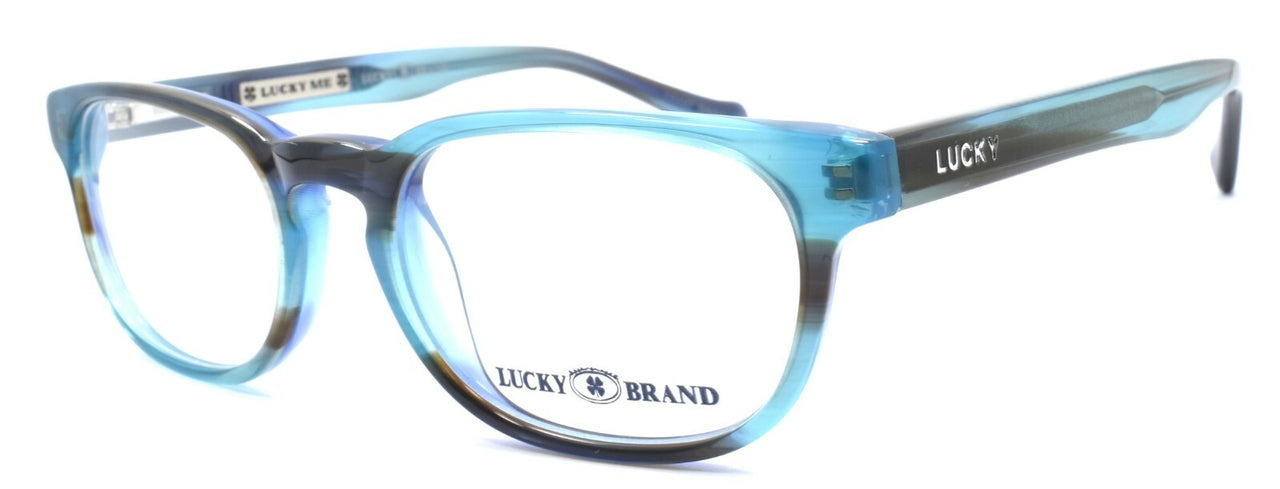 LUCKY BRAND Dynamo Kids Unisex Eyeglasses Frames 45-16-130 Aqua