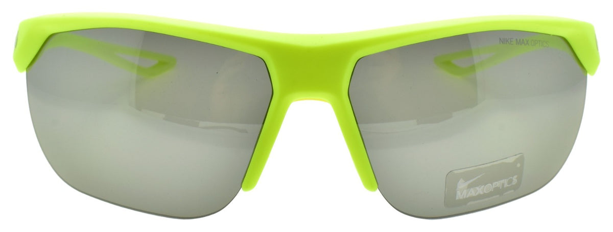 Nike Trainer EV1063 770 Sunglasses Half-Rim Wrap Yellow / Gray Youth Fit Sports