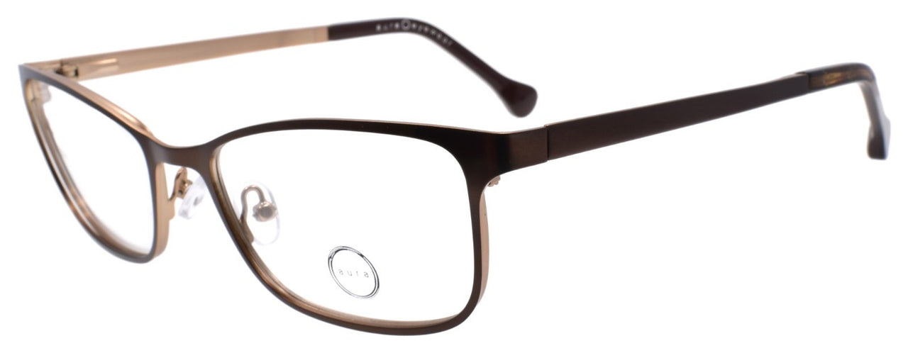 Aura Eyewear Carmen BRN Women's Eyeglasses Frames 55-19-145 Brown