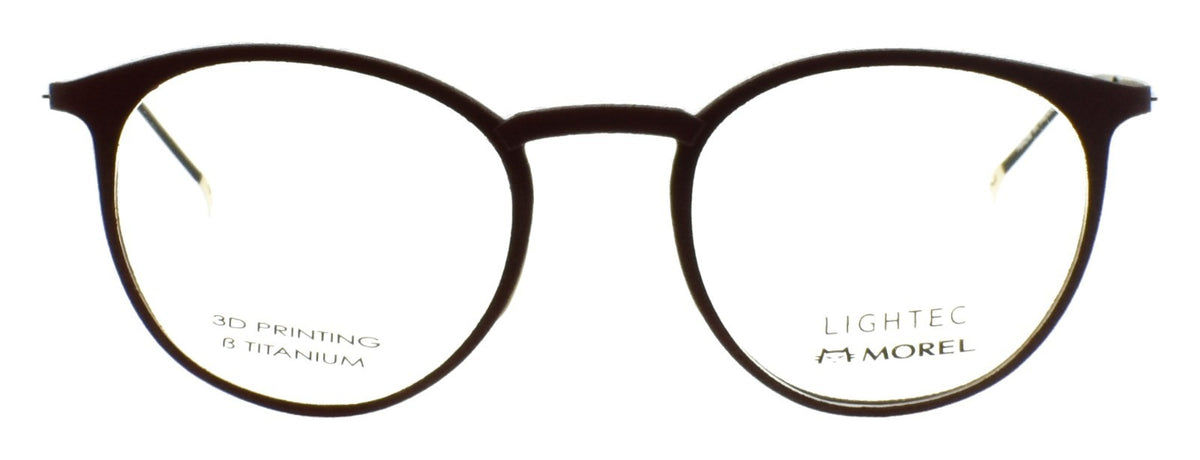LIGHTEC 30071L RD05 Morel Men's Eyeglasses Frames 50-20-140 Red Gold