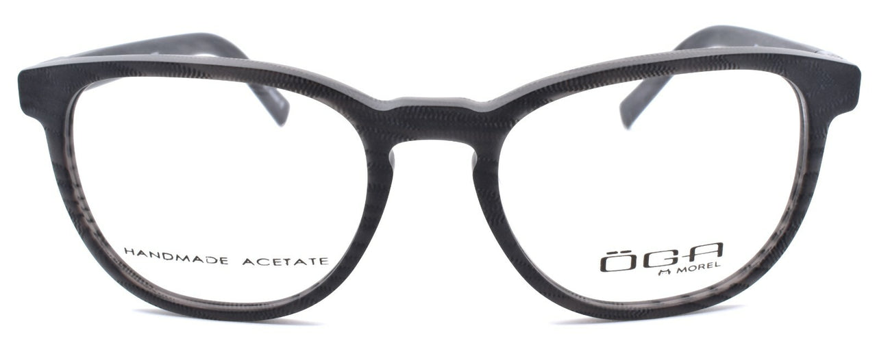 OGA by Morel 8312O NN011 Men's Eyeglasses Frames 51-18-140 Black France