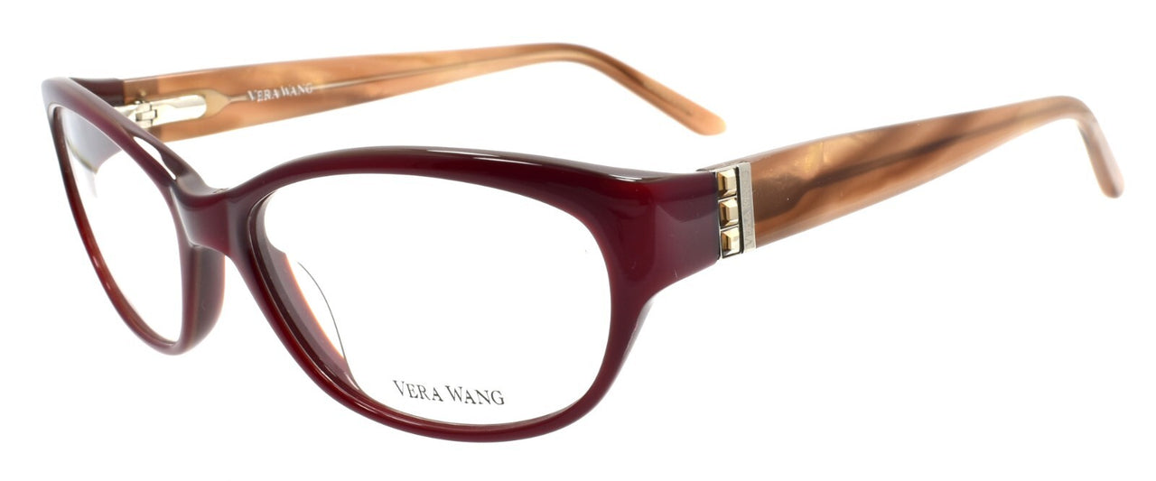 Vera Wang V903 RY Women's Eyeglasses Frames 53-15-135 Ruby w/ Crystals