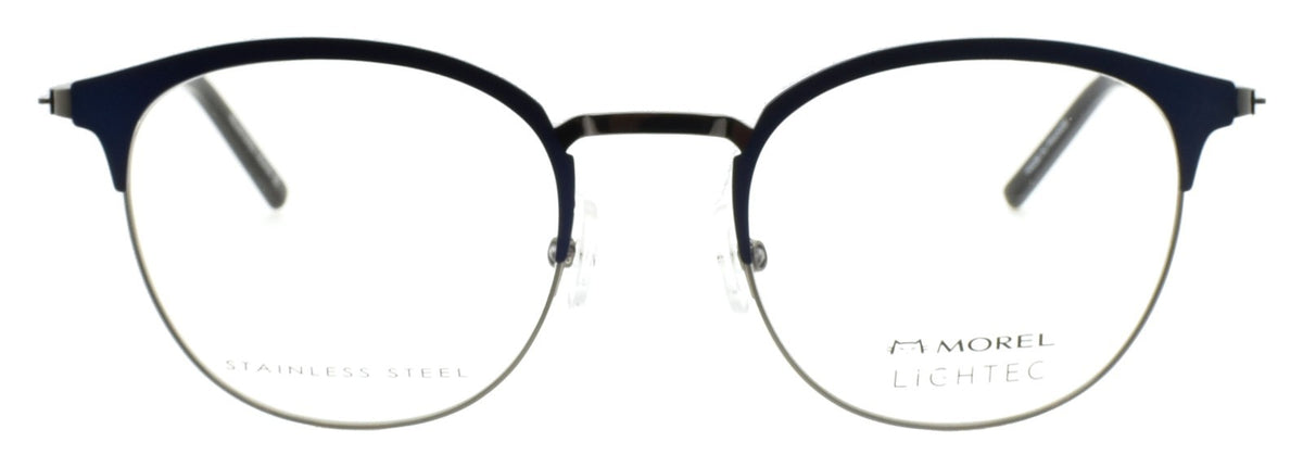 LIGHTEC 30194L BG02 Morel Men's Eyeglasses Frames 51-20-145 Blue Grey