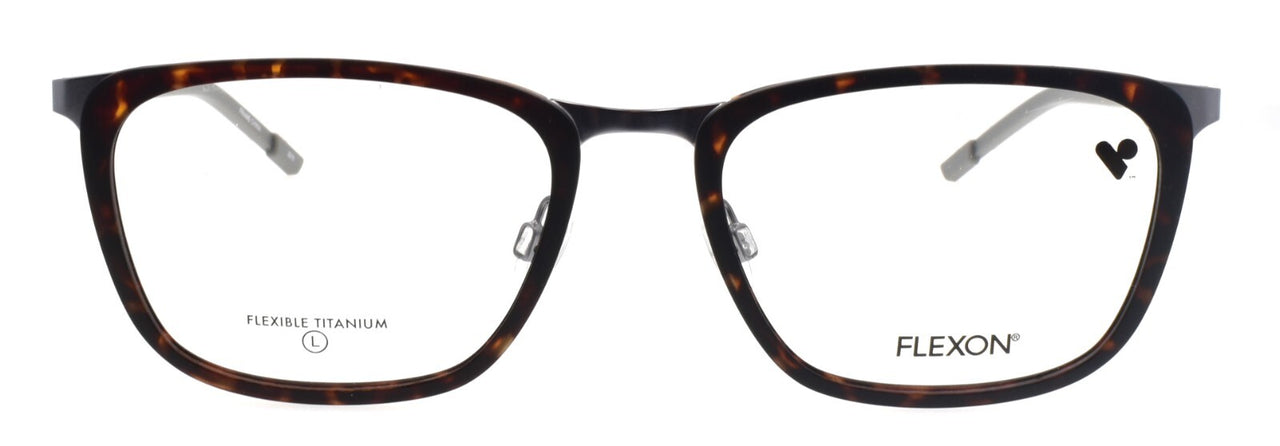 Flexon E1139 244 L Men's Eyeglasses Matte Tortoise 54-19-145 Flexible Titanium