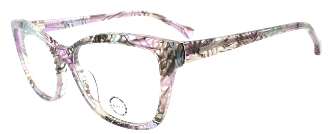 Aura Whimsical Women's Eyeglasses Frames Acetate 54-15-140 Purple Blue