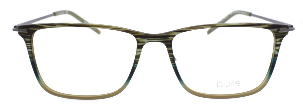 Marchon Airlock 2003 305 Men's Eyeglasses Frames 55-16-145 Matte Olive Gradient
