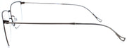 Airlock Pure P-4004 210 Men's Eyeglasses Frames Titanium 54-17-145 Brown2