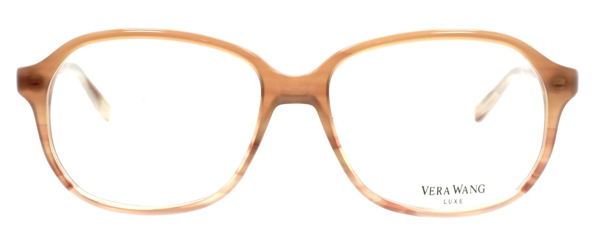 Vera Wang Eden NH Women's Eyeglasses Frames 54-15-140 Light Brown Horn