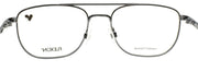 Flexon H6072 N 070 Men's Glasses Aviator 52-17-145 Gunmetal Flexible Titanium3