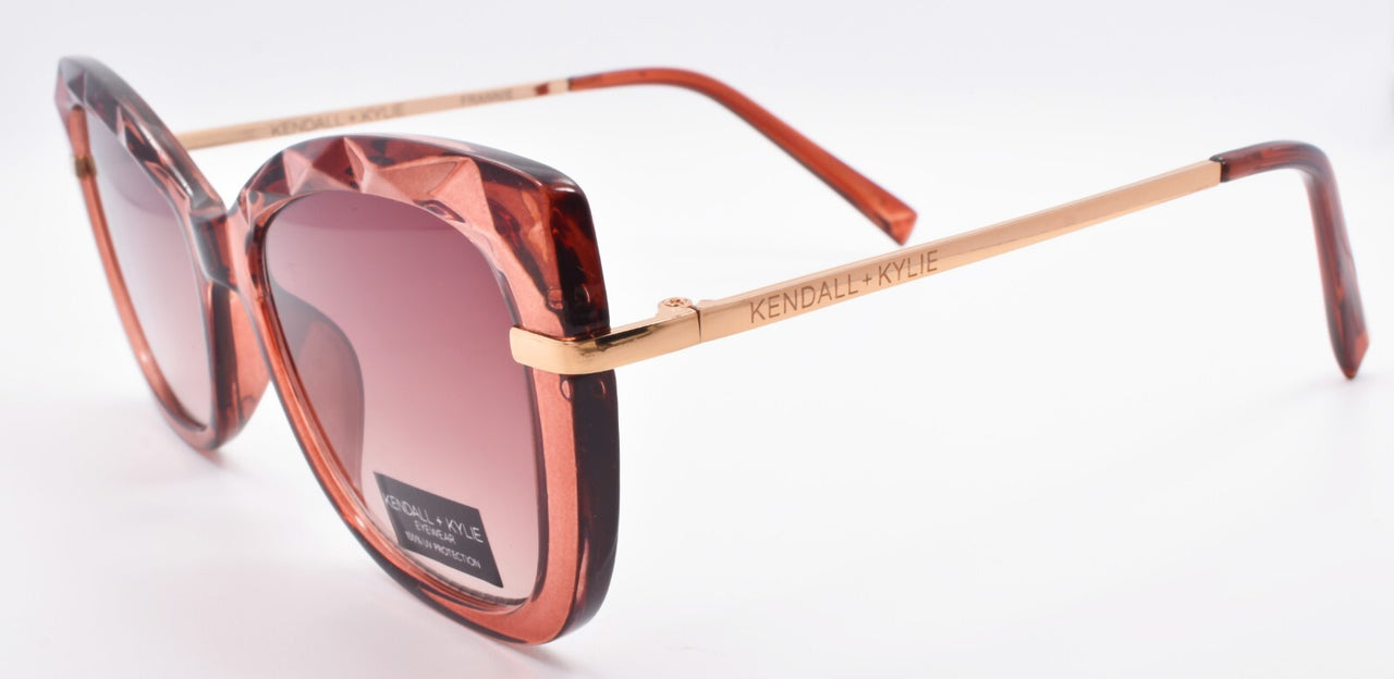 Kendall + Kylie Frannie KK5156CE 651 Women's Sunglasses Cateye Brown Gradient