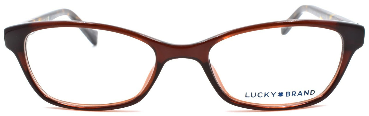 LUCKY BRAND D706 Kids Girls Eyeglasses Frames 46-16-125 Brown