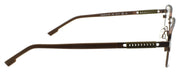 Flexon E1155 206 Men's Eyeglasses Matte Coffee Brown 54-17-145 Flexible Titanium4