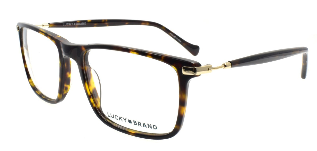 LUCKY BRAND D412 Men's Eyeglasses Frames 55-18-145 Brown Tortoise