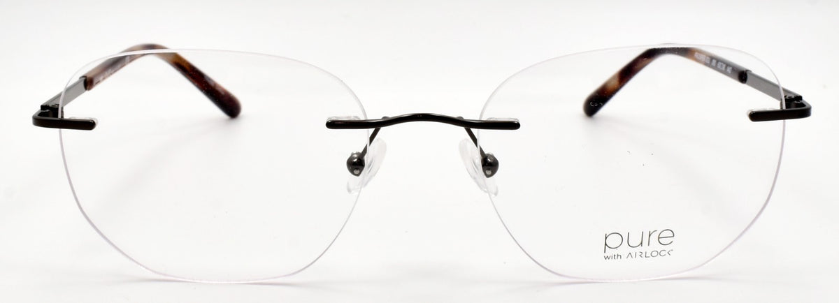 Airlock Prosper 203 210 Men's Eyeglasses Frames Rimless 53-18-140 Brown