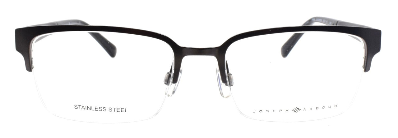 Joseph Abboud JA4080 015 Men's Eyeglasses Frames Half-rim 53-18-140 Gunmetal