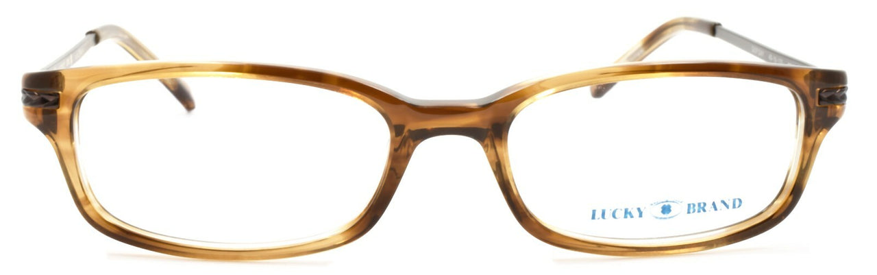 LUCKY BRAND Skip Day Kids Unisex Eyeglasses Frames 48-16-135 Brown