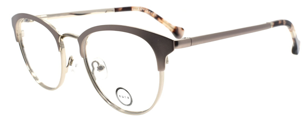 Aura Eyewear LoDo GUN Eyeglasses Frames 49-19-140 Gunmetal
