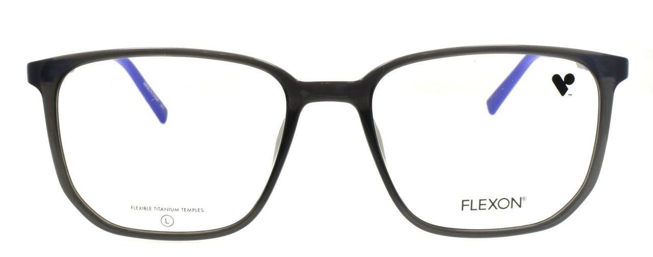 Flexon EP8022 020 Men's Glasses Crystal Gray 53-18-145 Titanium Arms