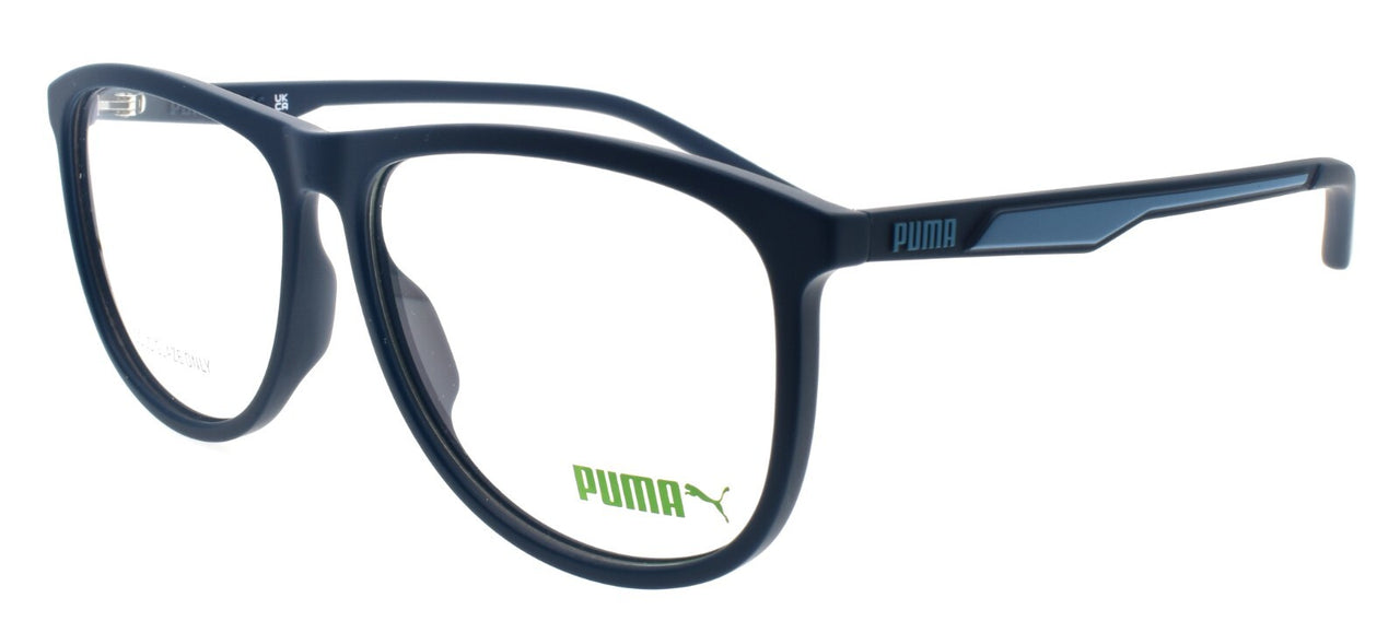 PUMA PU0388O 002 L Men's Eyeglasses Frames Large 60-14-145 Blue