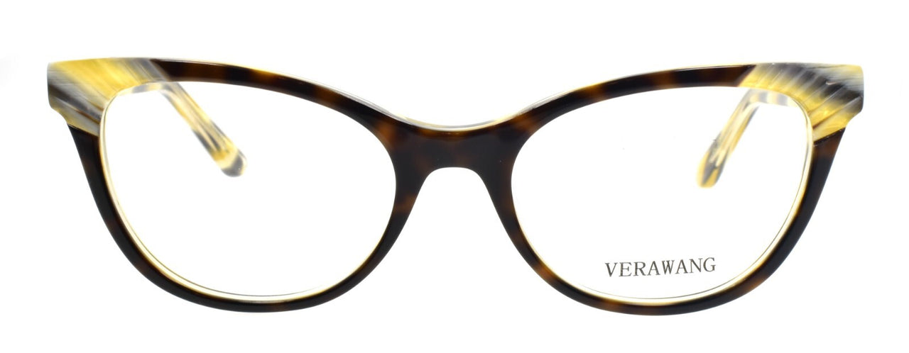 Vera Wang V392 TO Women's Eyeglasses Frames Petite Cat Eye 49-17-135 Tortoise