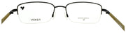 Flexon H6079 004 XL Men's Glasses Frames Half-rim Satin Black 55-19-145 Titanium3