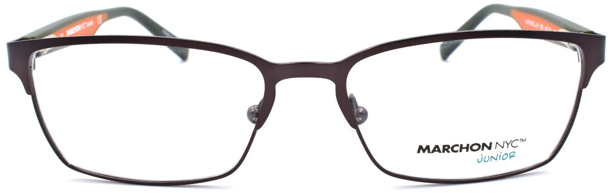 Marchon M-Powell Jr 001 Kids Boys Eyeglasses Frames 49-15-130 Matte Gunmetal