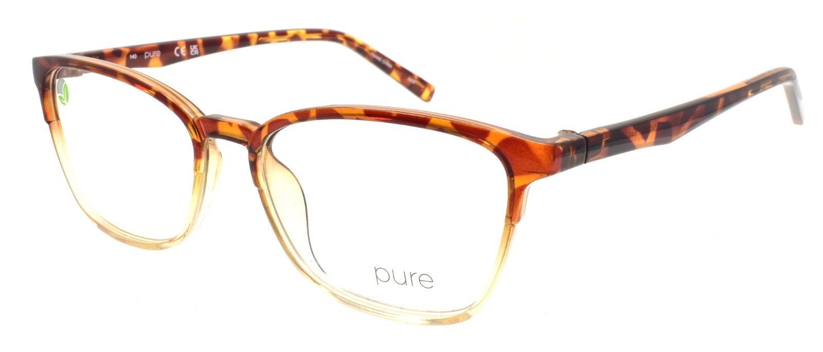 Airlock Pure P-3020 280 Women's Eyeglasses Frames 54-16-140 Tortoise / Caramel0