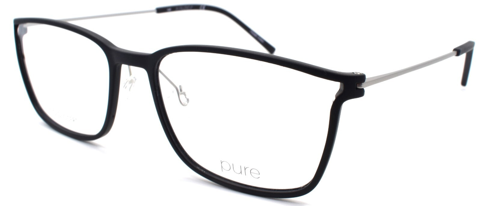 Airlock Pure 2001 002 Men's Eyeglasses Frames 54-17-145 Matte Black0