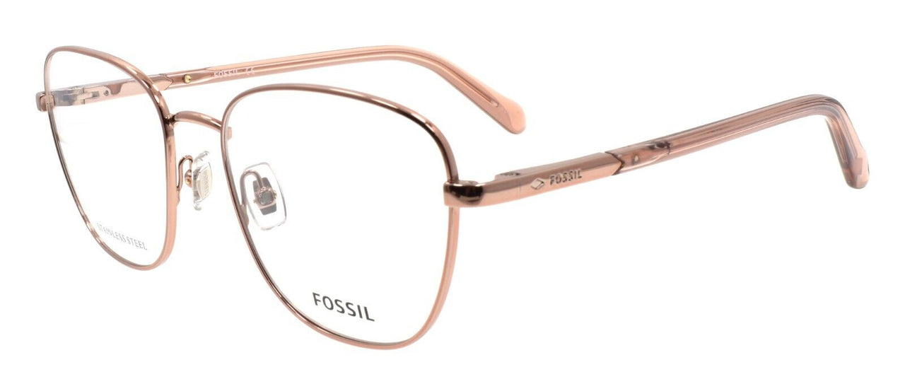 Fossil FOS 7113 AU2 Women's Eyeglasses Frames 51-17-140 Rose Gold