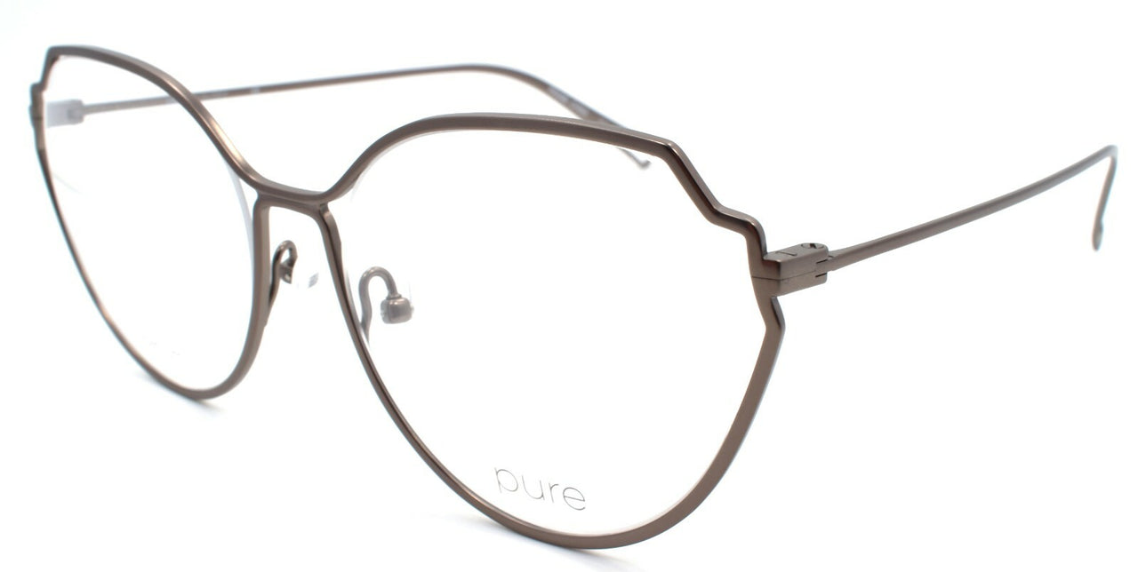 Airlock Pure 5001 033 Women's Eyeglasses Frames Titanium 53-17-135 Gunmetal