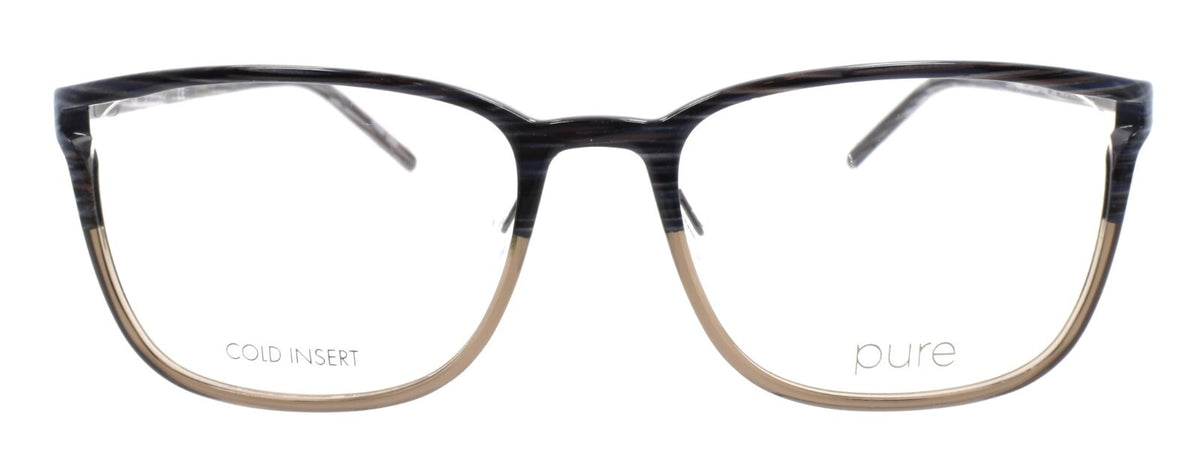 Airlock Pure 2000 035 Men's Eyeglasses Frames 53-17-145 Grey Horn