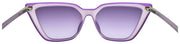 GUESS GU3062 81Z Women's Sunglasses Cat Eye Matte Purple / Purple Gradient3
