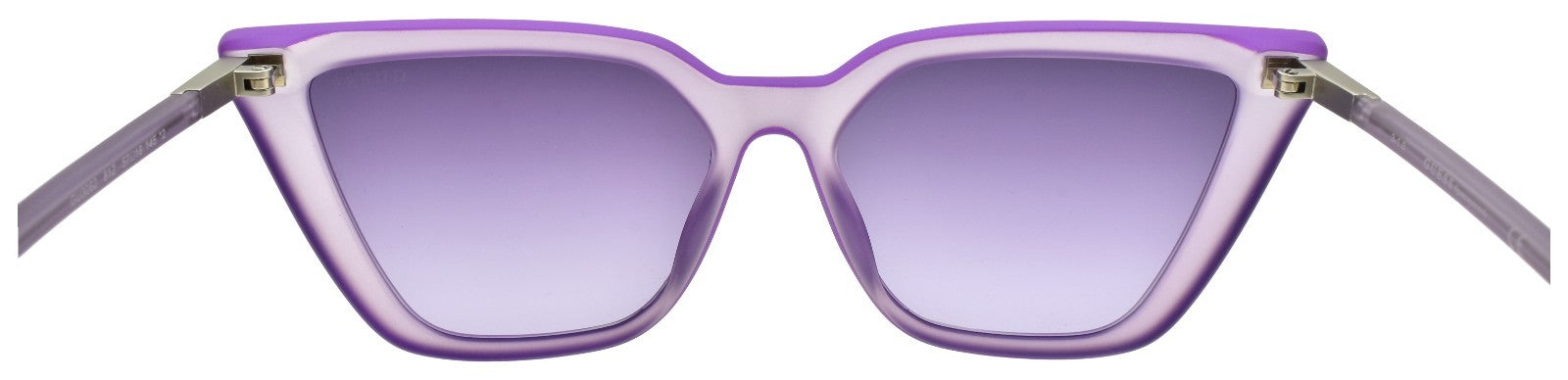 GUESS GU3062 81Z Women's Sunglasses Cat Eye Matte Purple / Purple Gradient3