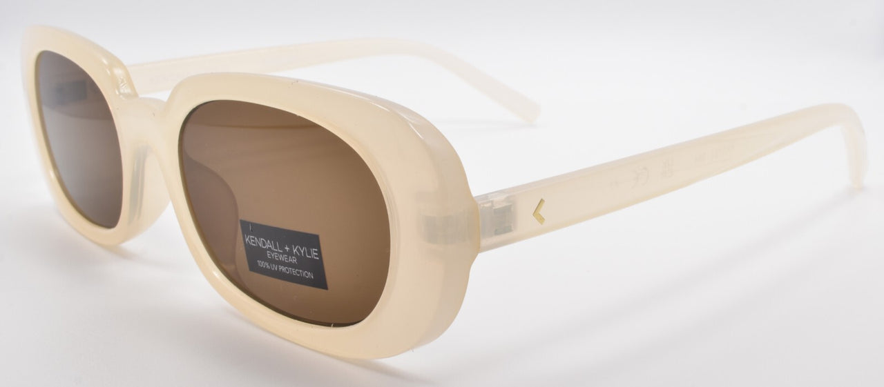 Kendall + Kylie Vanessa KK5153 264 Women's Sunglasses Milky Beige / Brown