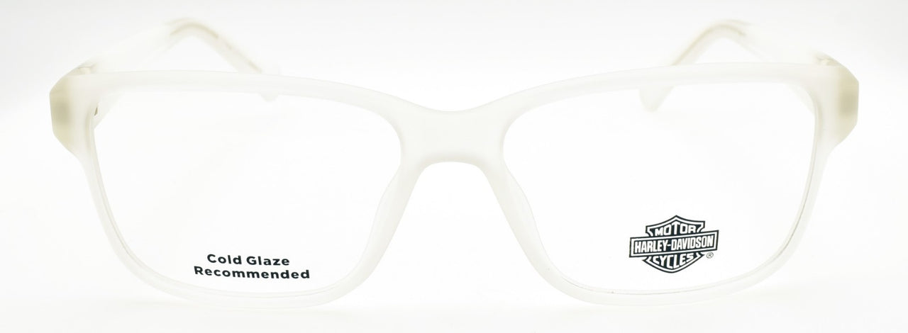 Harley Davidson HD0981 026 Men's Eyeglasses 53-15-145 Matte Crystal Clear