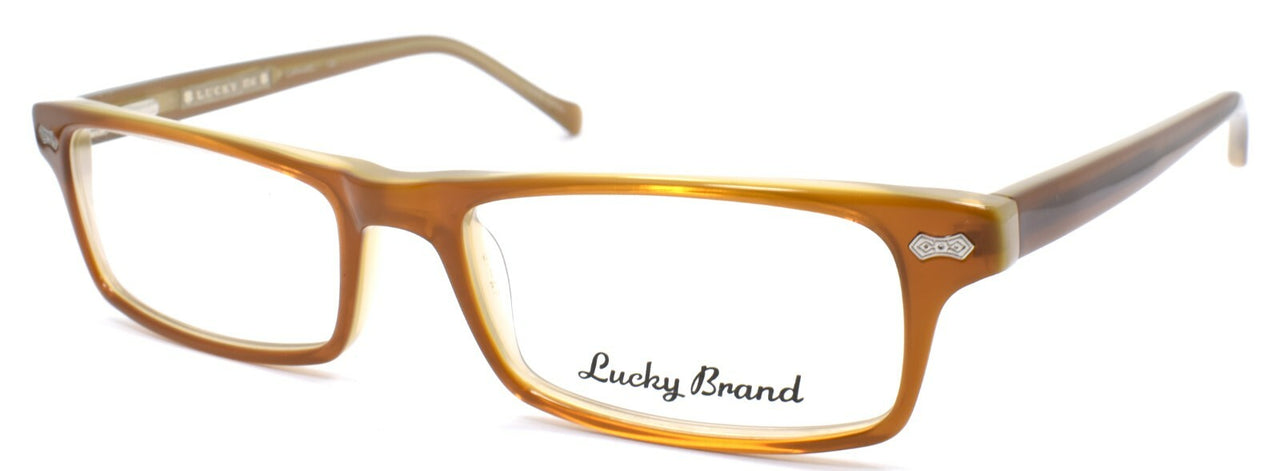 LUCKY BRAND Jacob Kids Boys Eyeglasses Frames 47-15-130 Caramel