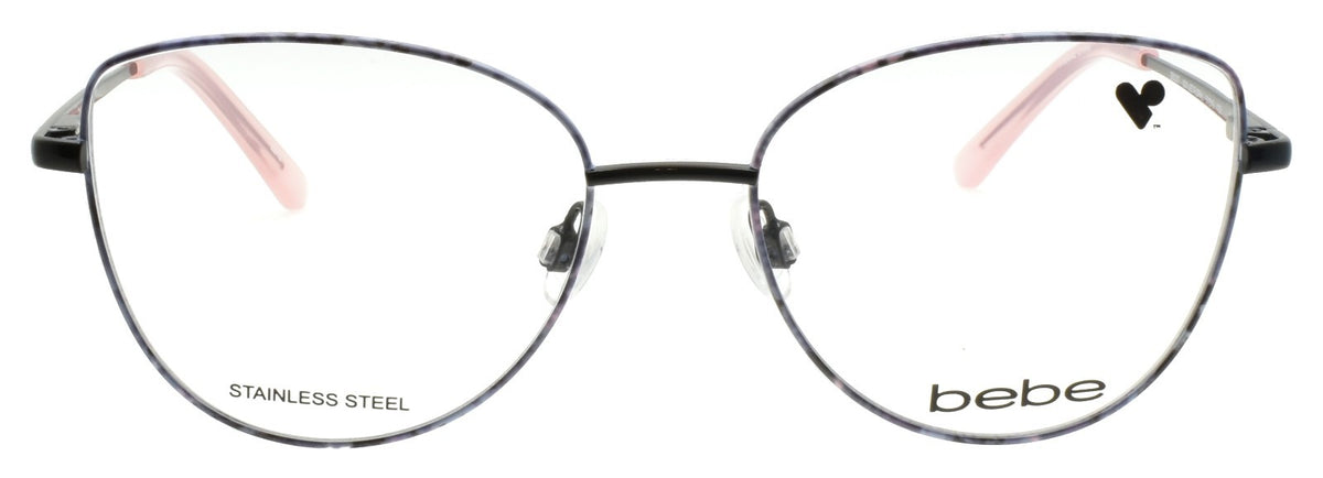 Bebe BB5207 001 Women's Eyeglasses Frames 51-16-135 Jet Floral