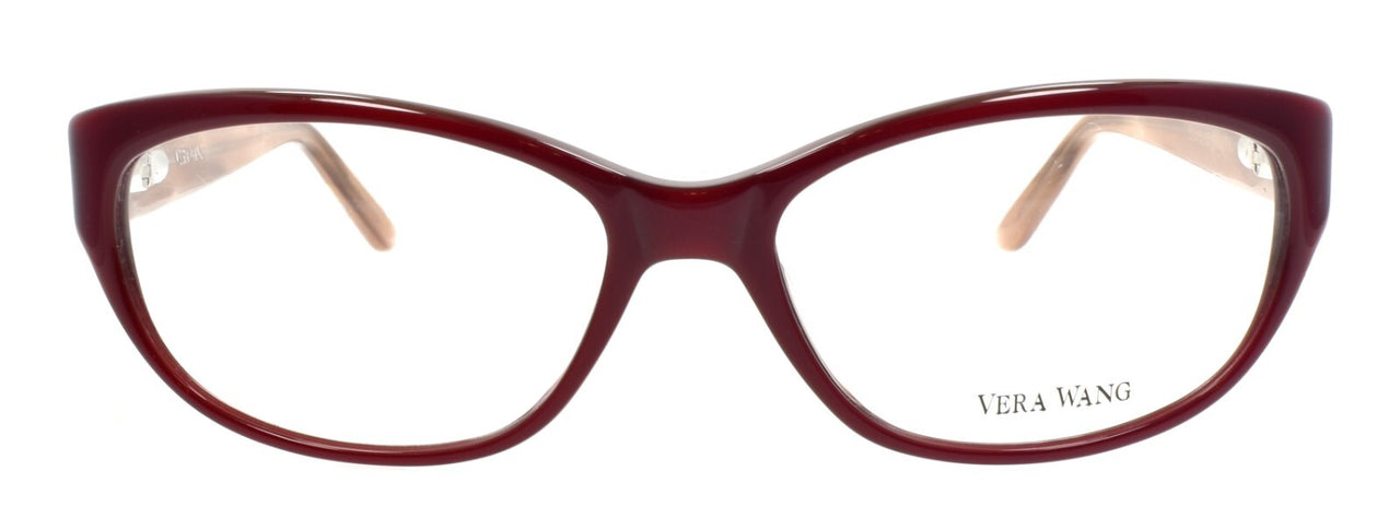 Vera Wang V903 RY Women's Eyeglasses Frames 53-15-135 Ruby w/ Crystals