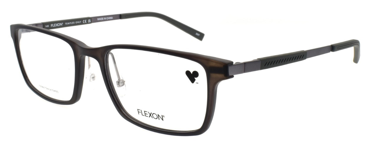 Flexon EP8008 033 Men's Eyeglasses Dark Gray 55-19-145 Titanium Arms