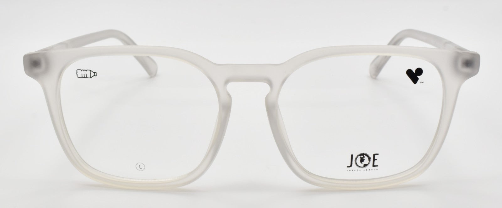 Joe by Joseph Abboud JOE4110 971 Men's Eyeglasses Frames 53-17-145 Crystal1