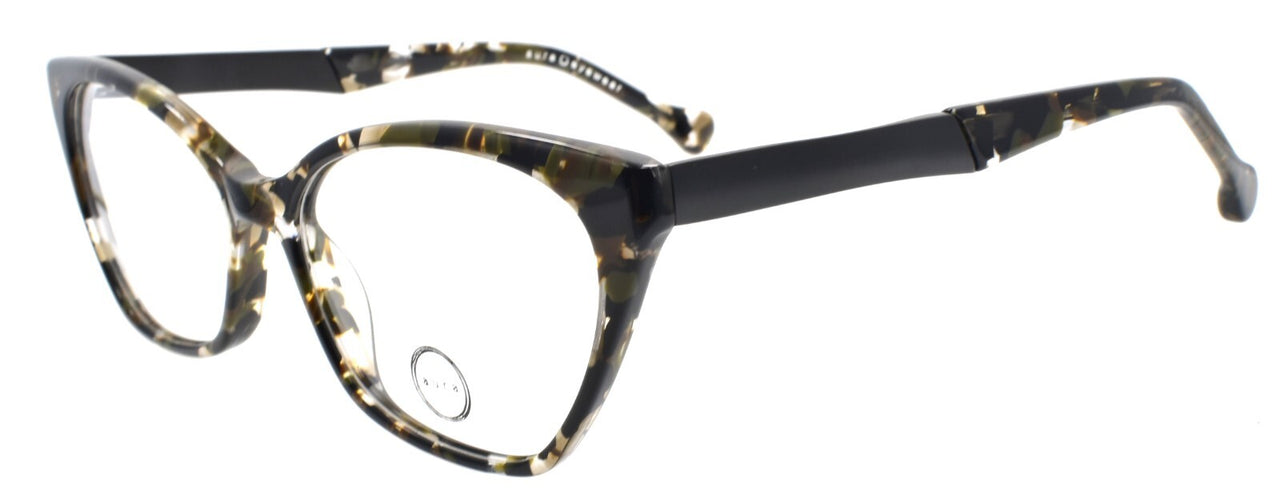 Aura Eyewear Wicker Park Women's Eyeglasses Frames Acetate 54-16-140 Army