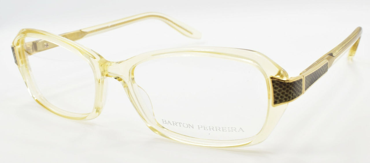 Barton Perreira Devereaux CHA/SAS Women's Eyeglasses Frames 53-17-135 Champagne