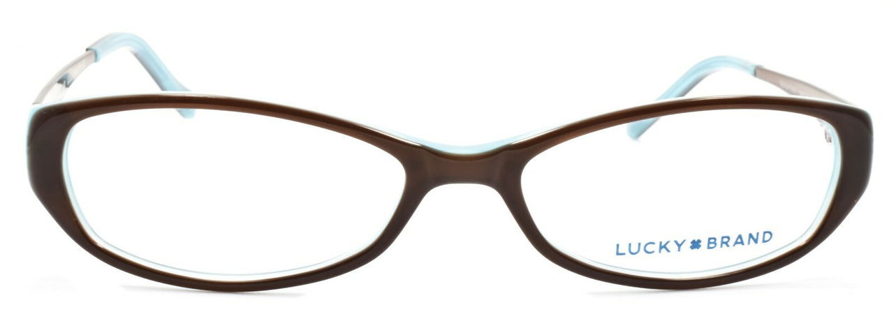 LUCKY BRAND Beach Trip Kids Girls Eyeglasses Frames 49-15-135 Brown