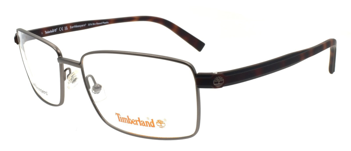 TIMBERLAND TB1820 009 Men's Eyeglasses Frames Large 58-17-150 Gunmetal