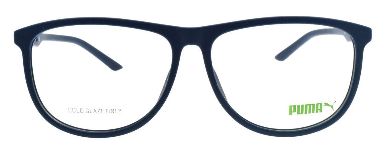 PUMA PU0388O 002 L Men's Eyeglasses Frames Large 60-14-145 Blue