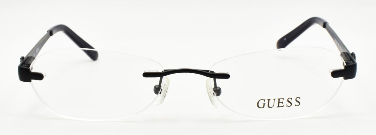 GUESS GU2338 BLK Women's Rimless Eyeglasses Frames 53-17-135 Black