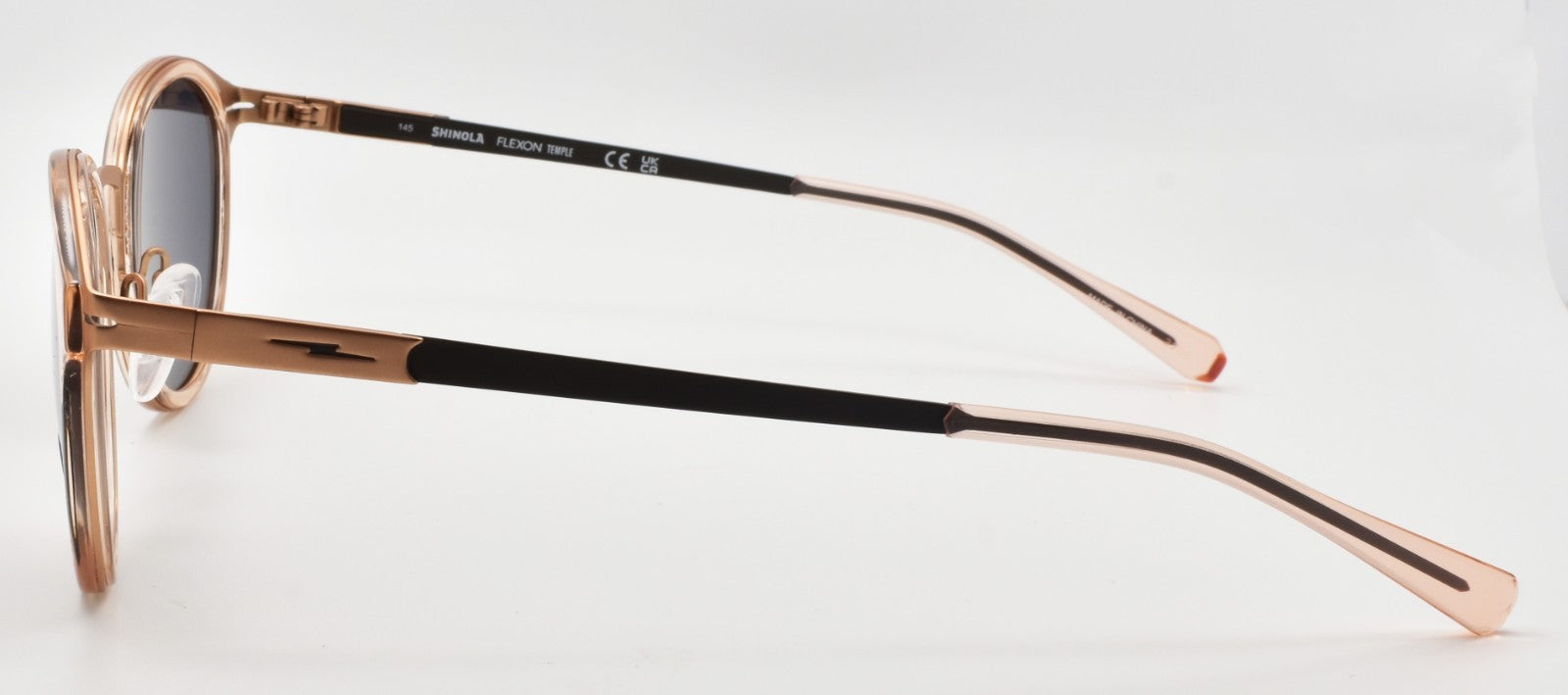 Shinola by Flexon SH3700S Sunglasses 50-22-145 Crystal Blush / Gray2