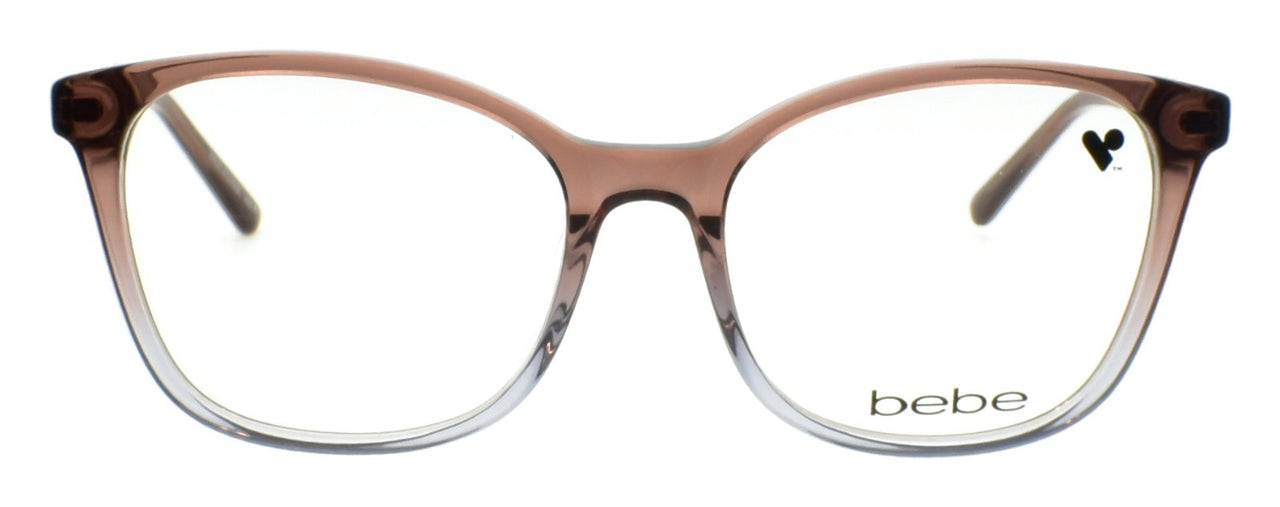 Bebe BB5206 200 Women's Eyeglasses Frames Acetate 53-17-135 Topaz Brown Gradient