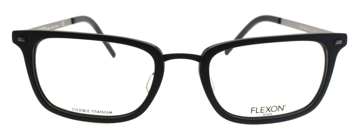 Flexon B2021 001 Men's Eyeglasses Black 54-20-145 Flexible Titanium