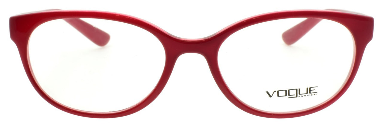 Vogue VO 5103 2470 Women's Eyeglasses Frames Oval 51-17-135 Topaz Red1